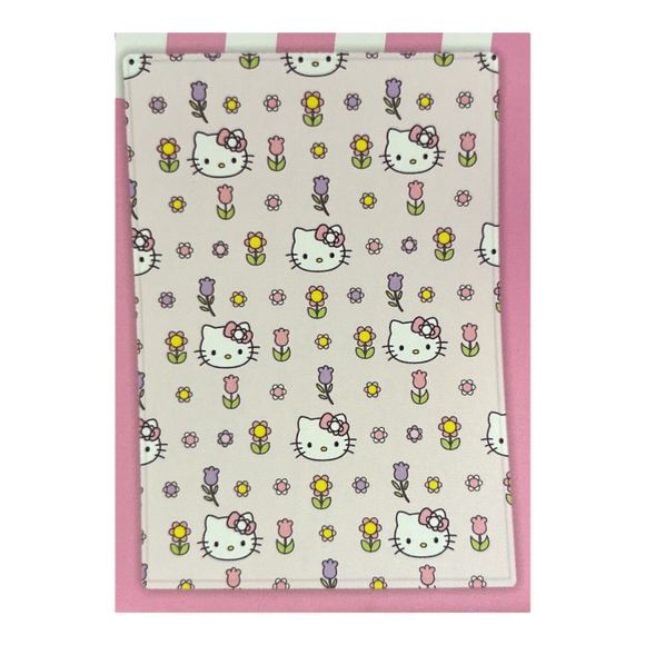 Hello Kitty Spring Flowers Light Pink Plush Throw Blanket 50 X 70 Sanrio HTF NWT - Picture 4 of 5